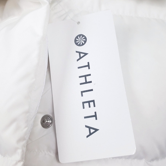 Athleta Downtown Vest down filled new with tag size xxs - Picture 10 of 15